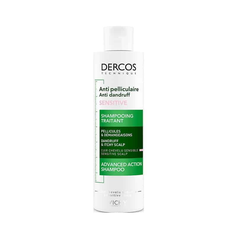3337871323394.jpg Vichy Dercos Anti Dandruff Shampoo for Sensitive Scalp 200ml - Image 1