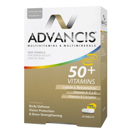 Advancis 50+ Vitamins 30Tabs