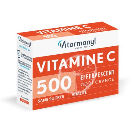 Vitarmonyl Vitamin C 500mg 24 Effervescent Tablets