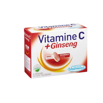 Vitarmonyl Vitamin C + Ginseng 24 Tablets