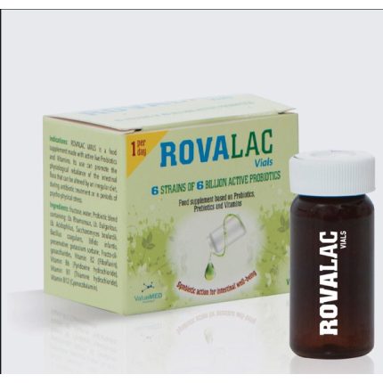 Rovalac 6 Vials probiotic supplement