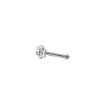 NOSE STUD PIERCING (FLOWER SHAPE) WITH RHINESTONE