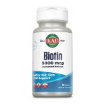 SOLARAY BIOTIN 5000 MCG