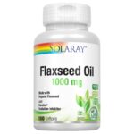 SOLARAY FLAXSEED OIL 1000 MG