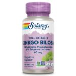 SOLARAY GINKGO BILOBA EXTRACT 60 MG