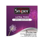 SNIPER CONDOMS ULTRA THIN 3 PCS
