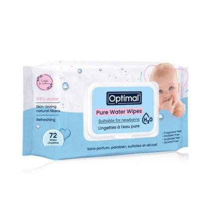 Optimal Pure Water Baby Wipes 72 Pieces