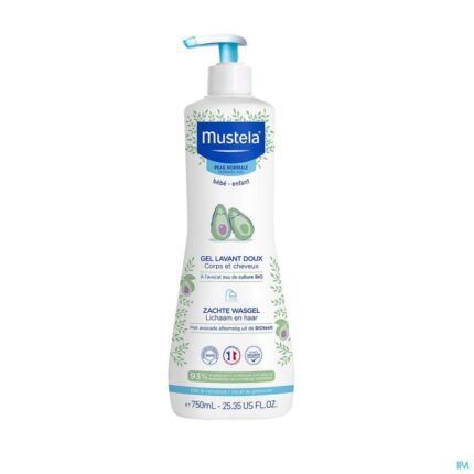 Mustela Gentle Cleansing Gel 750ml