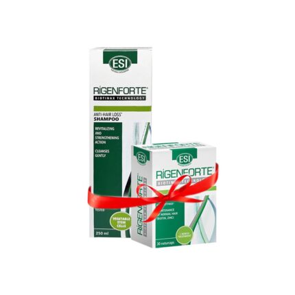 ESI RIGENFORTE ANTI-HAIR LOSS SHAMPOO+Retard 30 Capsules Bundle Lebanon - ESI at Claline Parapharmacy