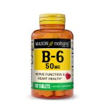 Vitamin B-6 50 Mg 100tab(mason)
