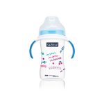 OPTIMAL Extra W/ N Feeding Bottle W/Handle blue 240ml