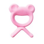 OPTIMAL RUBBER BABY SILICONE TEETHER pink