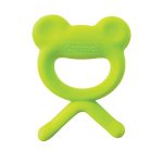 OPTIMAL RUBBER BABY SILICONE TEETHER Green