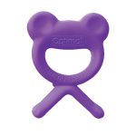 OPTIMAL RUBBER BABY SILICONE TEETHER purple