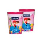 OPTIMAL P.P.2 Baby Plastic Cup 310ml Pink