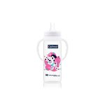 OPTIMAL Narrow Neck Feeding Bottle With Handle 240 ML Pink