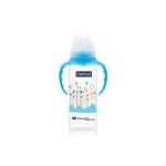 OPTIMAL Narrow Neck Feeding Bottle With Handle 240 ML Blue