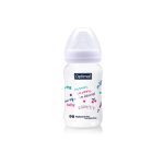 OPTIMAL Wide Neck Feeding Bottle 240ml White