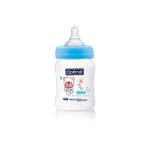 OPTIMAL Wide Neck Feeding Bottle 180ml Blue