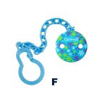 OPTIMAL Pacifier Holder With Plastic Clip OPB-1042 F