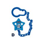 OPTIMAL Pacifier Holder With Plastic Clip OPB-1044 D
