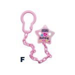 OPTIMAL Pacifier Holder With Plastic Clip OPB-1044 F