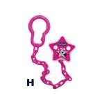 OPTIMAL Pacifier Holder With Plastic Clip OPB-1044 H