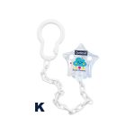 OPTIMAL Pacifier Holder With Plastic Clip OPB-1044 K
