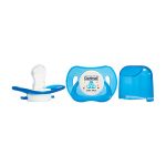 OPTIMAL ORTHODONTIC SILICON PACIFIER Blue 0+