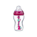 Tommee Tippee Closer To Nature Anti-Colic Bottle 3M+ 260ML Purple