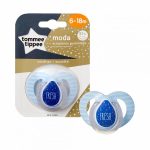 Tommee Tippee Soother Moda 6-18M Blue