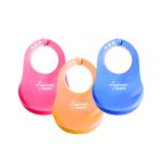 Tommee Tippee Comfi Neck Bips 6M+ Pink Orange Blue