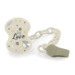 Chicco Clip with chain mixed colours Grey
