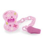 Chicco Clip with chain mixed colours Pink