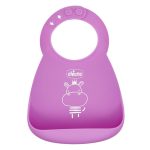 Chicco Easy roll bib Pink