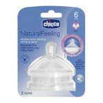 Chicco NaturalFeeling Teat 6m Fast Flow