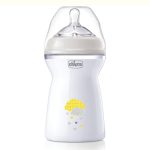Chicco NaturalFeeling Bottle 330 ml White 6m+ Fast Flow