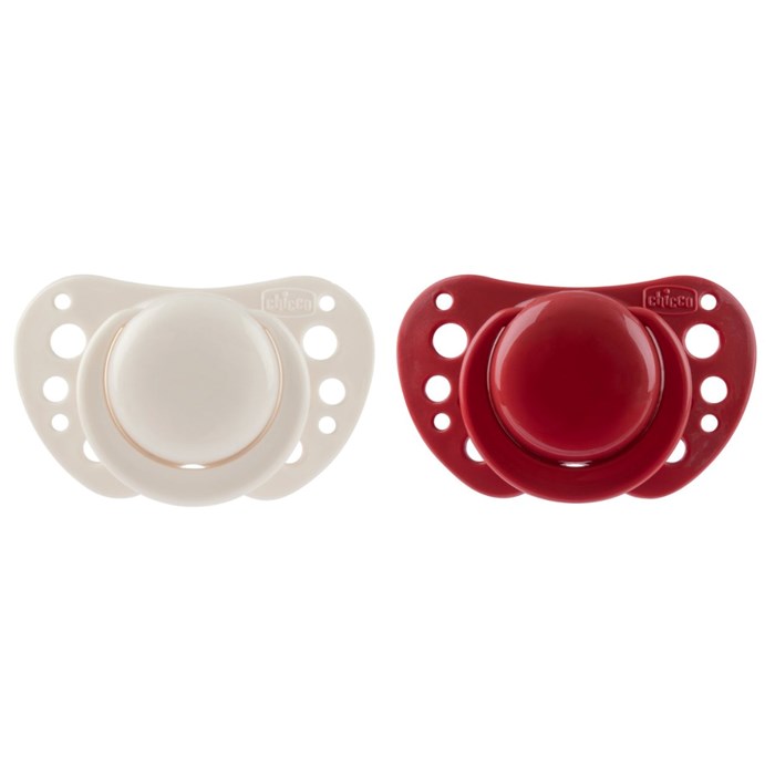 chicco-physioforma-air-red-6-16m-2pcs.jpg Chicco PhysioForma Air 6-16m Red (2 pieces) - Image 1