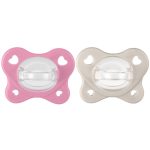 Chicco PhysioForma Dual Soft pacifier 6-16m Pink (2 pieces)