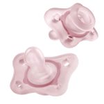 Chicco PhysioForma Silicone Mini Orthodontic Pacifier 0-2m (2 pieces)