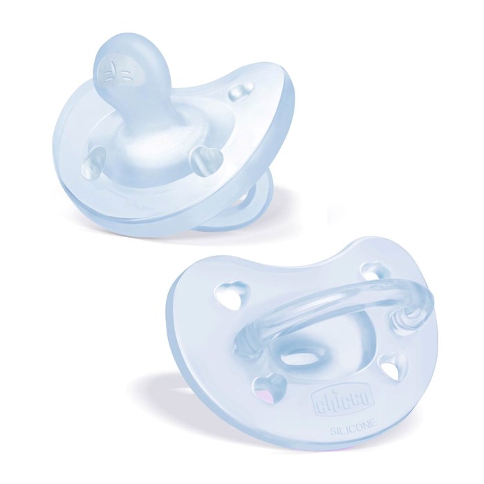 chicco-physioforma-silicone-pacifier-light-blue-0-6m-1pc.jpg Chicco PhysioForma Soft 0-6m Blue (1 piece) - Image 1
