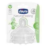 Chicco NaturalFeeling Teat 4m Adjustable Flow