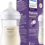 Avent Bottle Natural Response 1M+ 260ML White