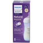 Avent Bottle Natural Response 1M+ 260ML Blue