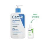 Cerave Moisturising Lotion 473ML + free hydrating cleanser 20ml