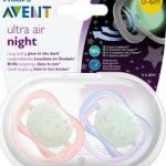 Avent Soother Ultra Air Night Time 0-6M Pink