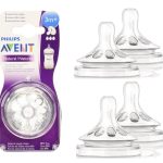 Avent Disposable Silicone Teats Natural 3M+ Mediumflow
