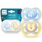 Avent Soother Ultra Air 0-6M Elephant
