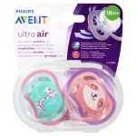 Avent Soother Ultra Air 18M+ Pink
