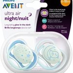 Avent Soother Ultra Air Night Time 6-18M  Blue